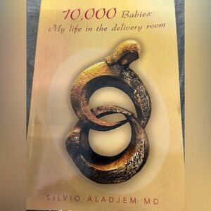 Gold and Brown Medical Memoir Book